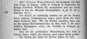 - Objekt ohne Beschreibung - (ein etruskisches Sieb)