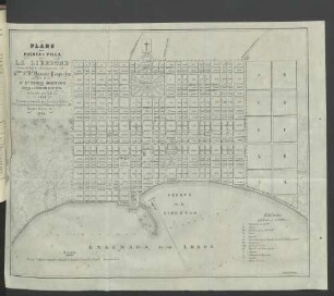 Plano del Puerto y Villa de la Libertad