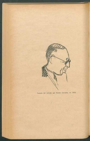 Tomado del natural, por Ramón Columba, en 1938 [Caricatura]