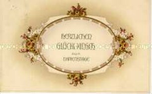 Glückwunschkarte zum Namenstag