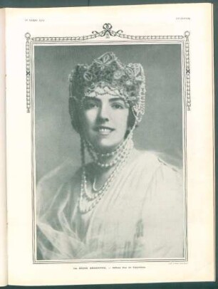 La mujer argentina. : Señora Paz de Colombres.