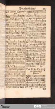 Der Heilig Christlich und Apostolische Glaube.