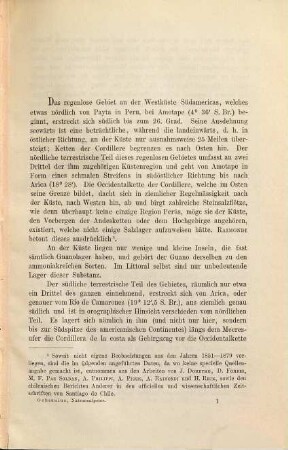 Die Bildung des Natronsalpeters aus Mutterlaugensalzen : mit einer Karte und 4 Profilen der mittleren südamericanischen Westküste