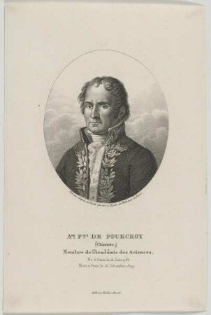 Bildnis des Antoine François de Fourcroy