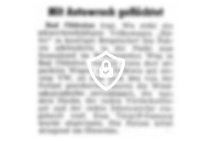 Mit Autowrack geflüchtet