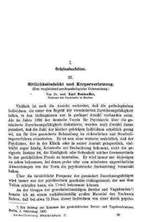 465-473, Sittlichkeitsdelikt und Körperverletzung