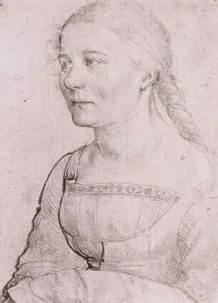 Mädchen mit Zöpfen
