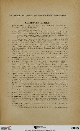[Klassische Antike, Bäder] (Nr. 1-28)