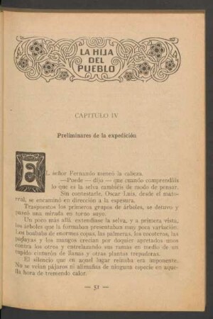 Capítulo IV - Preliminares de la expedición