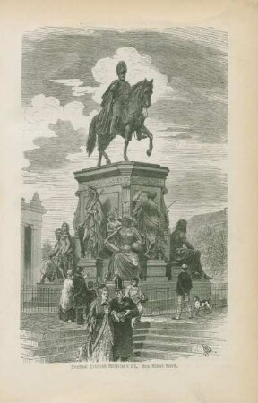 Denkmal Friedrich Wilhelm's III. Von Albert Wolff