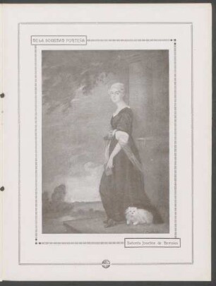 De la socieded porteña : Señorita Josefina de Bernales - [Ilustración]