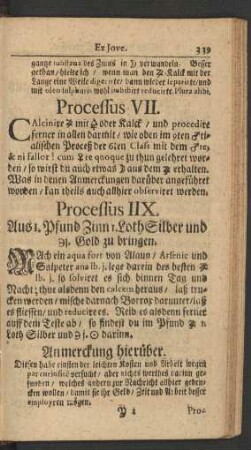 Processus VII.