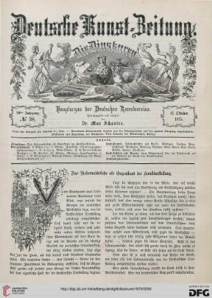 Nr. 38 (17. Oktober 1875)