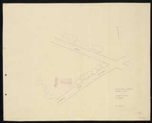 Garten Harting, Espelkamp: Lageplan 1:500 (Zeichnung des Architekten)