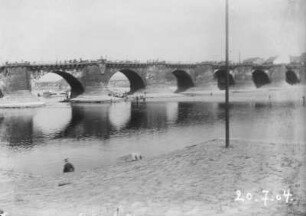 Dresden, Blick auf die Augustusbrücke