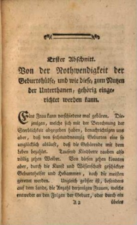 Auszug aus der Hessischen Medicinalordnung, worinnen die Einrichtung des Hebammenwesens im Lande, und die Gesetze, welche die Geburtshelfer, Geburtshelferinnen und Hebammen besonders angehen, enthalten sind