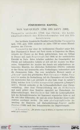 Fünfzehntes Kapitel