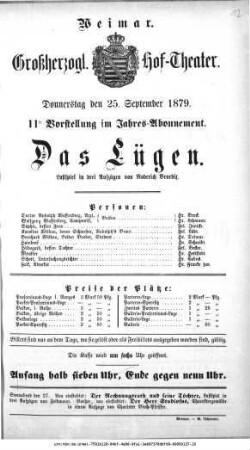 Das Lügen