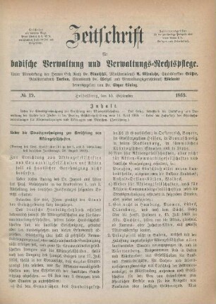 No. 19 - 20 = September