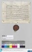 Burggraf Friedrich von Nürnberg beurkundet, dass er mit dem Rat daselbst übereinkommen sei, seine (des Burggrafen) Klage gegen die Nürnberger, als ob sie ihn zu spät entsagt und ihn zu früh angegriffen hätten, dem Schiedsspruch von vier Männern und des Grafen Johann von Wertheim als Obmann zu unterbreiten. - Siegler: der Aussteller.