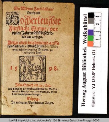 Der Widwen Handbüchlein