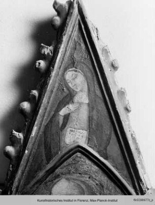 Polyptychon: Madonna mit Kind und Heiligen