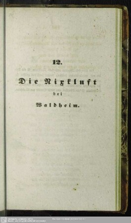 12. Die Nixkluft bei Waldheim