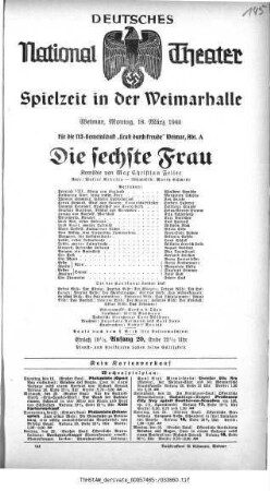 Die sechste Frau