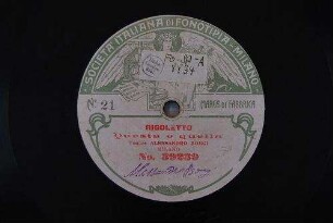 Rigoletto : Questa o quella / [Giuseppe Verdi]