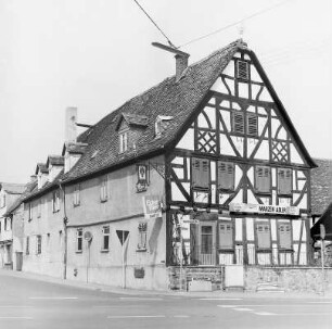 Fachwerkwohnhaus; Altenstadt, Vogelsbergstraße 2