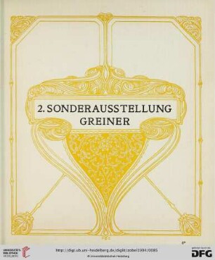 2. Sonderausstellung Greiner