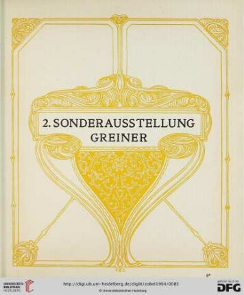 2. Sonderausstellung Greiner
