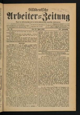 Nr. 26. Den 28. Juni 1903. - Nr. 30. Den 26. Juli 1903.
