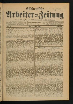 Nr. 26. Den 28. Juni 1903. - Nr. 30. Den 26. Juli 1903.