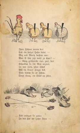 Max und Moritz, eine Bubengeschichte in sieben Streichen