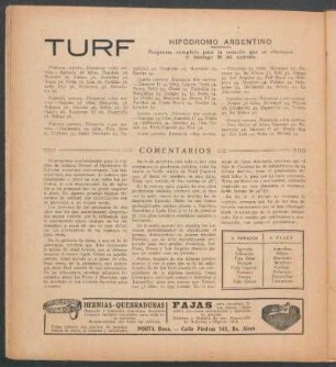 Turf - Hipódromo argentino