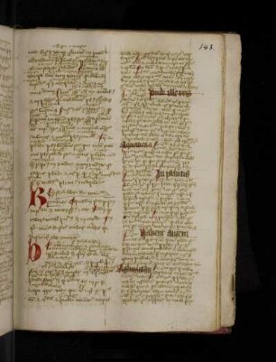 De iuventute et senectute considerandum est quoniam autem de anima determinatum est …