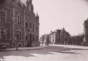 Bautzen, ehemaliges Kaiserliches Postamt. Ansicht von Norden