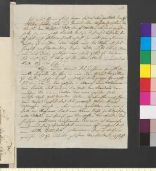 Brief von Bury, Friedrich an Goethe, Johann Wolfgang von