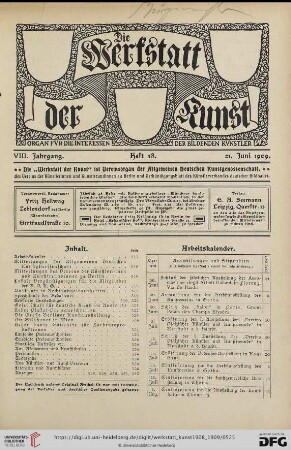 Heft 38 (21. Juni 1909)