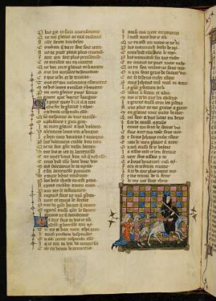 Der Pilger wird von Neid (Envie) und ihren Töchtern Täuschung (Trahison) und Verleumdung (Détraction/Calomnie) angegriffen.