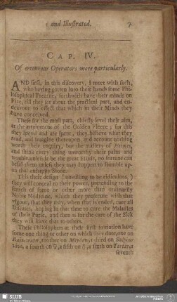 Cap. IV. Of erroneous Operators more particularly