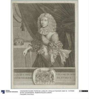 Porträt des Ludwig XIV., König von Frankreich