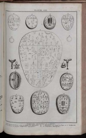 Planche LVII. : Tambours Magiques des Lapons