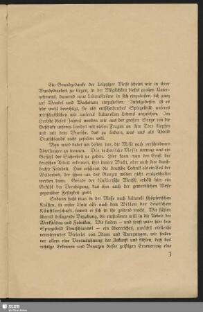 Die Werbekraft der Qualität : Vortrag auf der Leizpiger Herbstmesse am 30. August 1920