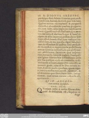 Quid Angelorum nomen significet. Cap. IIII.