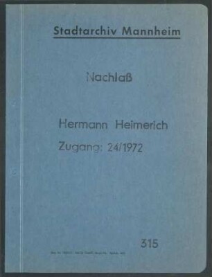 Diverse Aufsätze und Reden