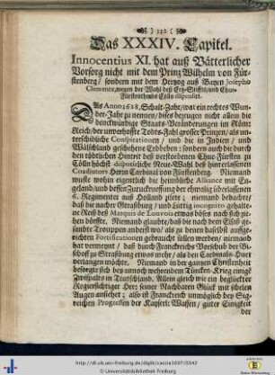 Cap. XXXIV - XXXVI.