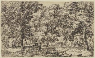 Baumreiche Landschaft