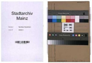 Liedertafel, verschiedene Programme, Drucksachen, Leihgaben der Stadtbibliothek